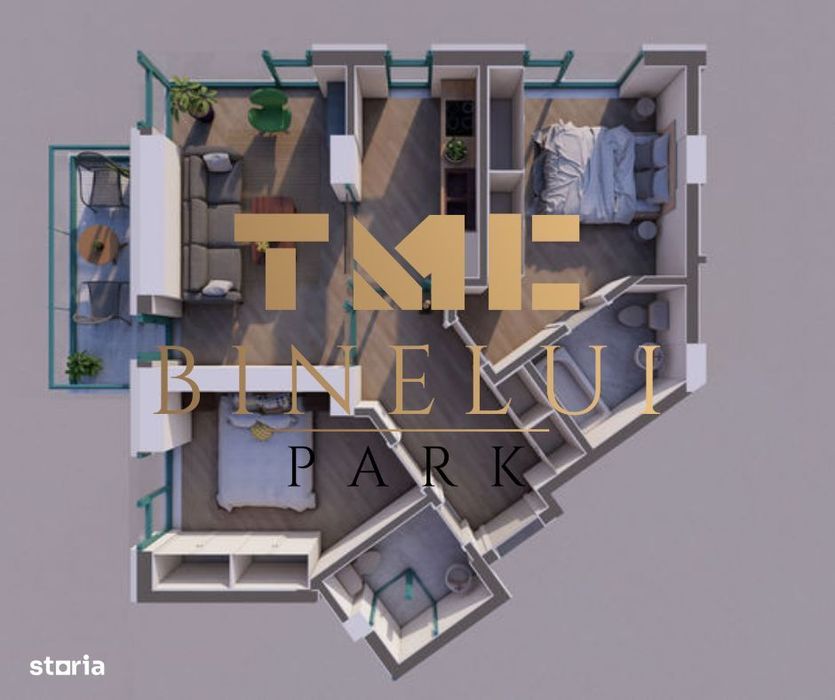 Apartamente 3 camere decomandat Metalurgiei Berceni oferta TVA inclus
