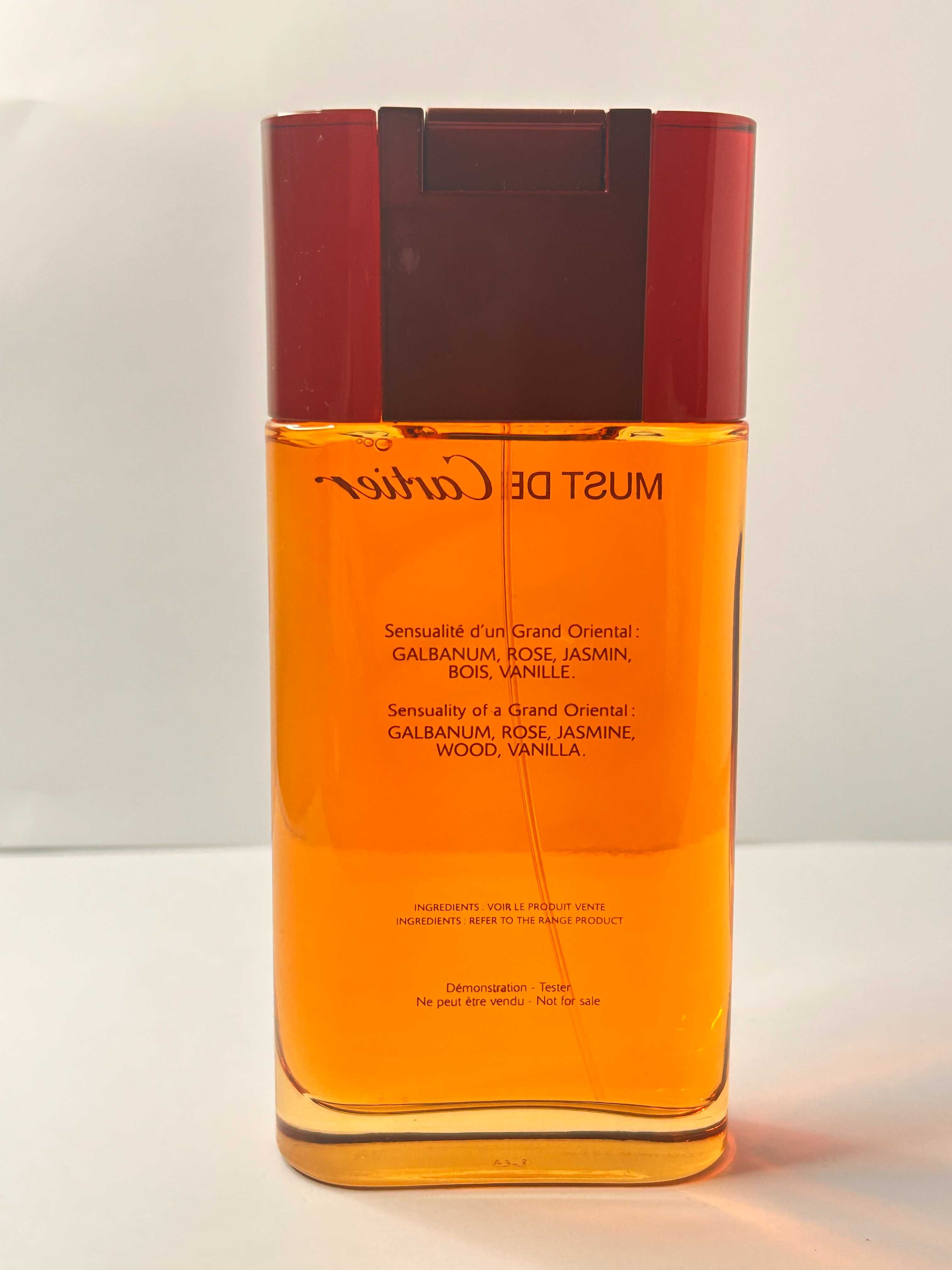 Cartier Must  'Eau De Toilette' Vintage 100ml