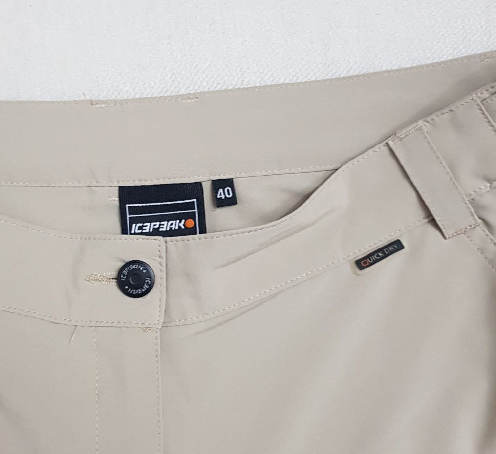 Pantaloni scurți tehnici ICEPEAK QuickDry Stretch, munte, bike, Nr.40