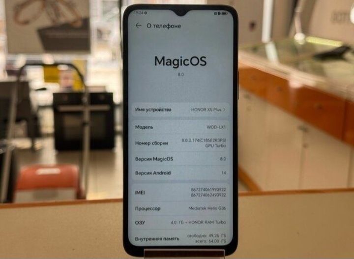 Honor x5 plus 4/64 в хорошем состоянии