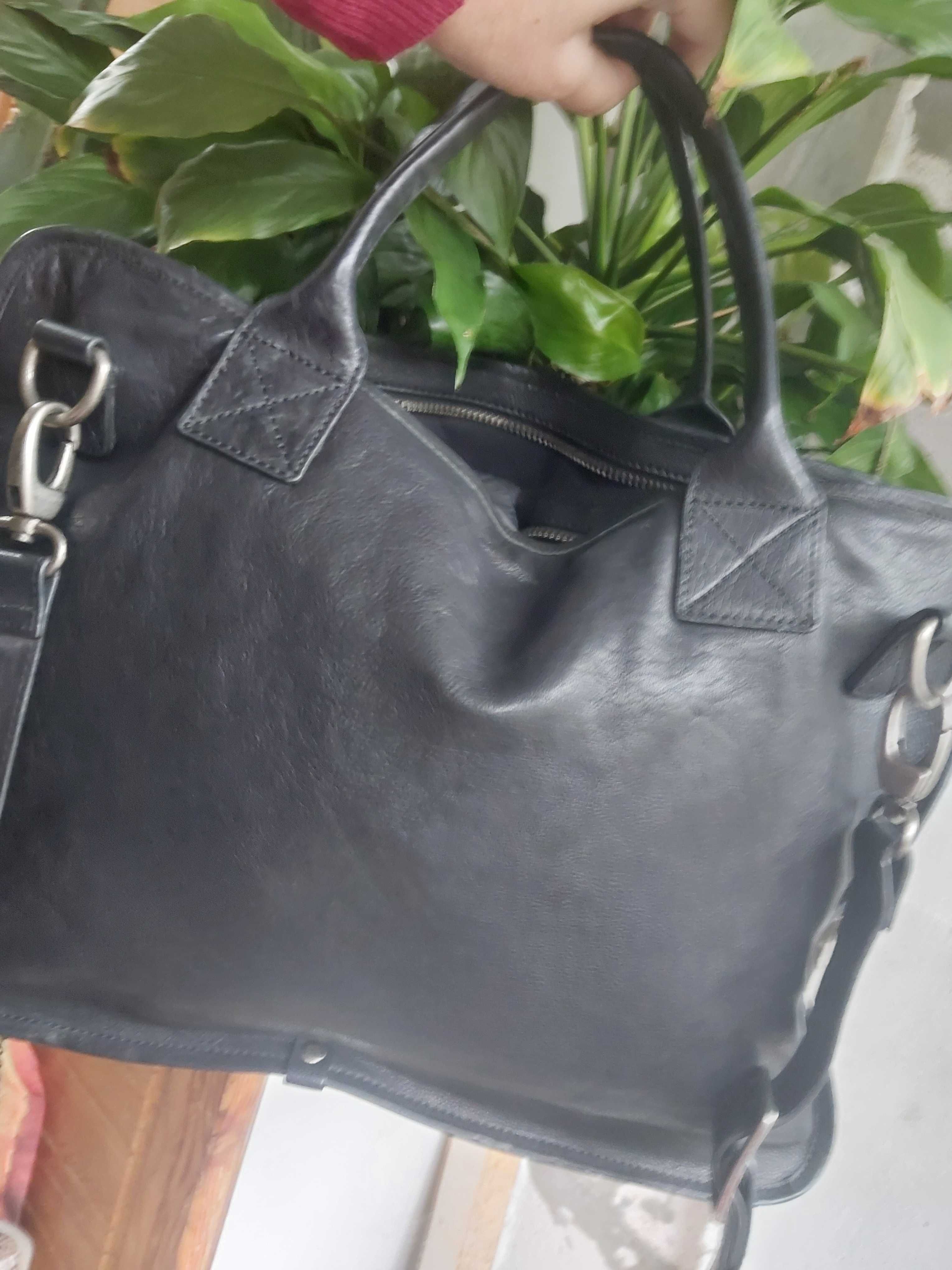 ETRO Original/REHARD Italy 100%.Кожа Голяма чанта. Gucci Original