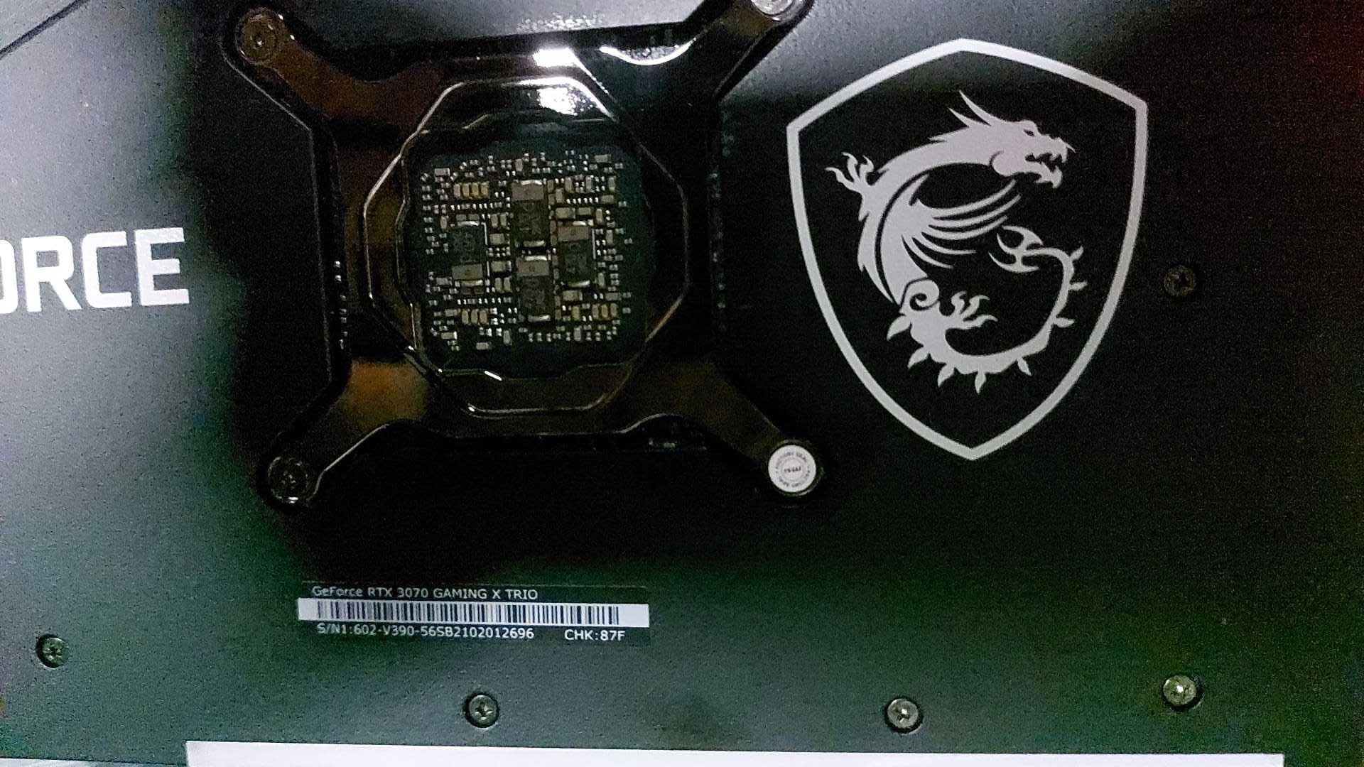 Placa video MSI GeForce RTX 3070 GAMING X TRIO  8GB GDDR6 256-bit , ga