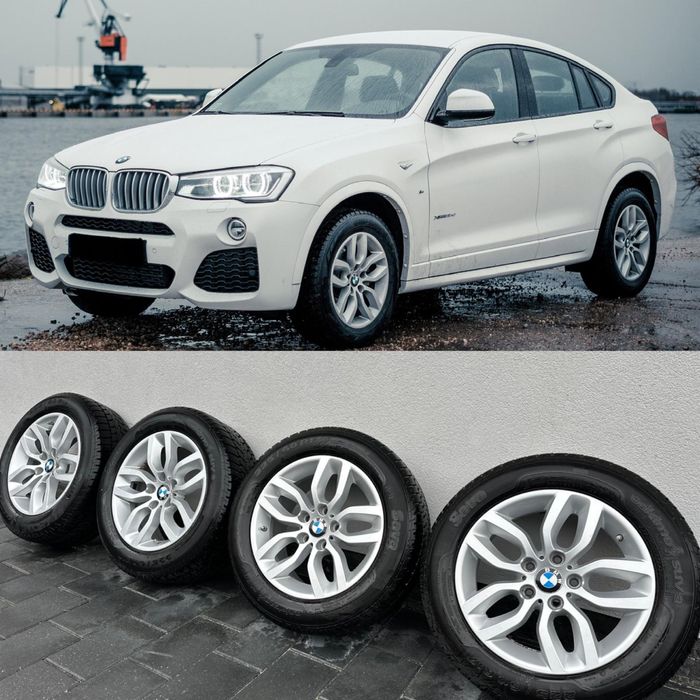 Jante Aliaj Originale BMW X3, X4 Anvelope Noi 225.60.17