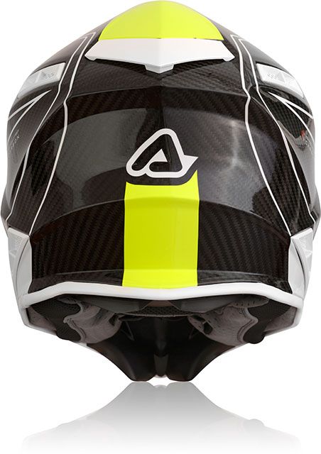 Каска Acerbis Steel Carbon WHITE/YELLOW