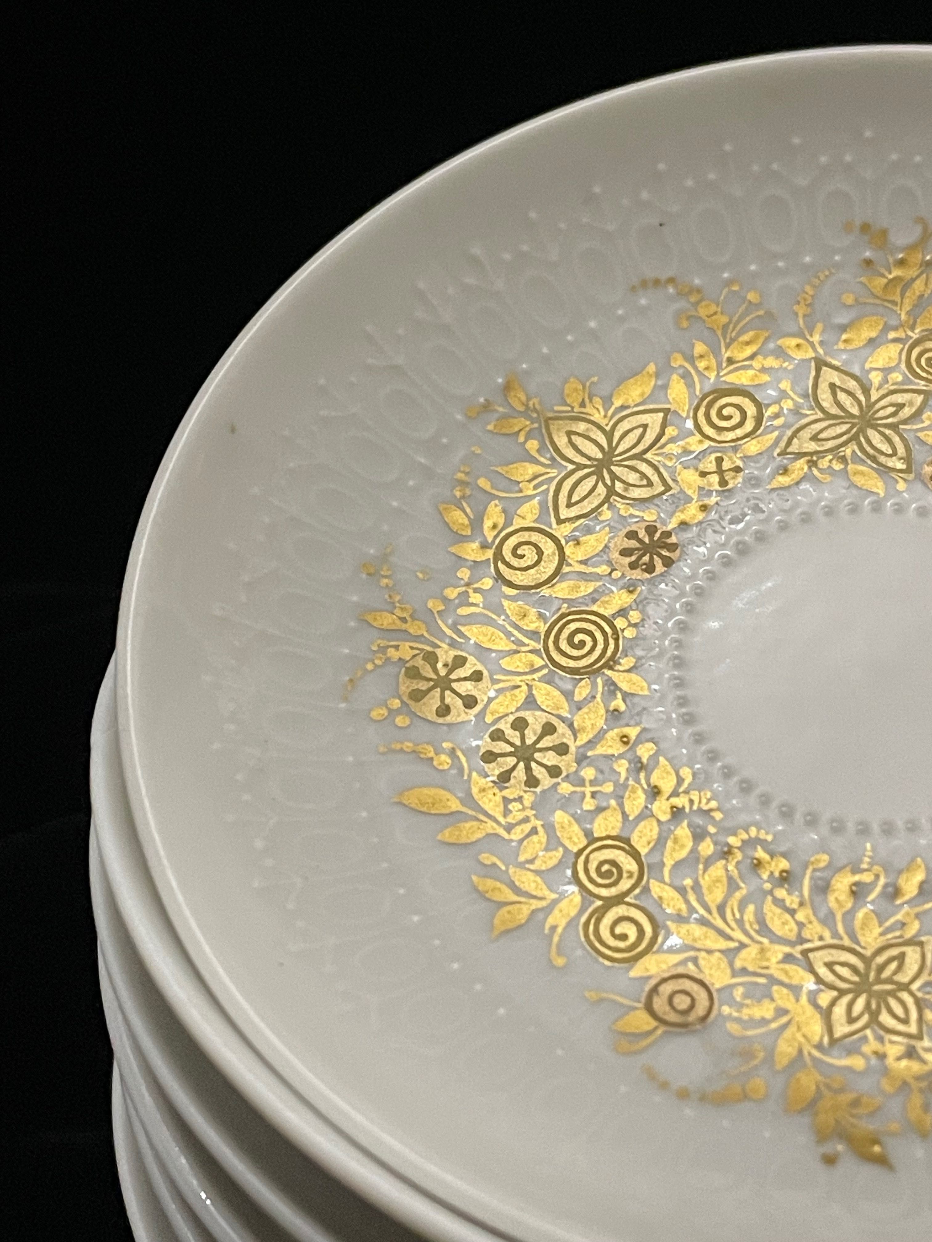 Порцеланов сет  за сладко Rosenthal studio-linie Bjorn Wiinblad
