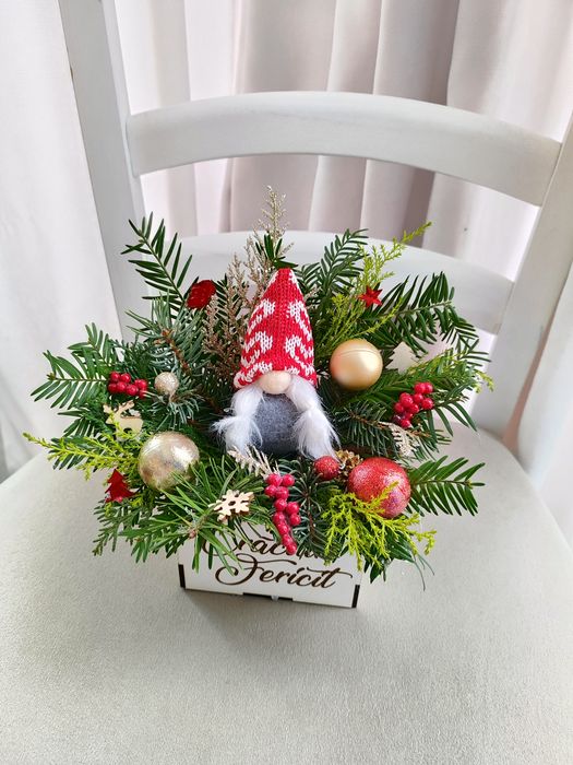 Aranjamente de Crăciun din brad natural