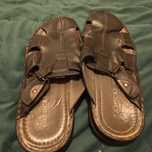 Papuci casual de piele naturala La shocki 41