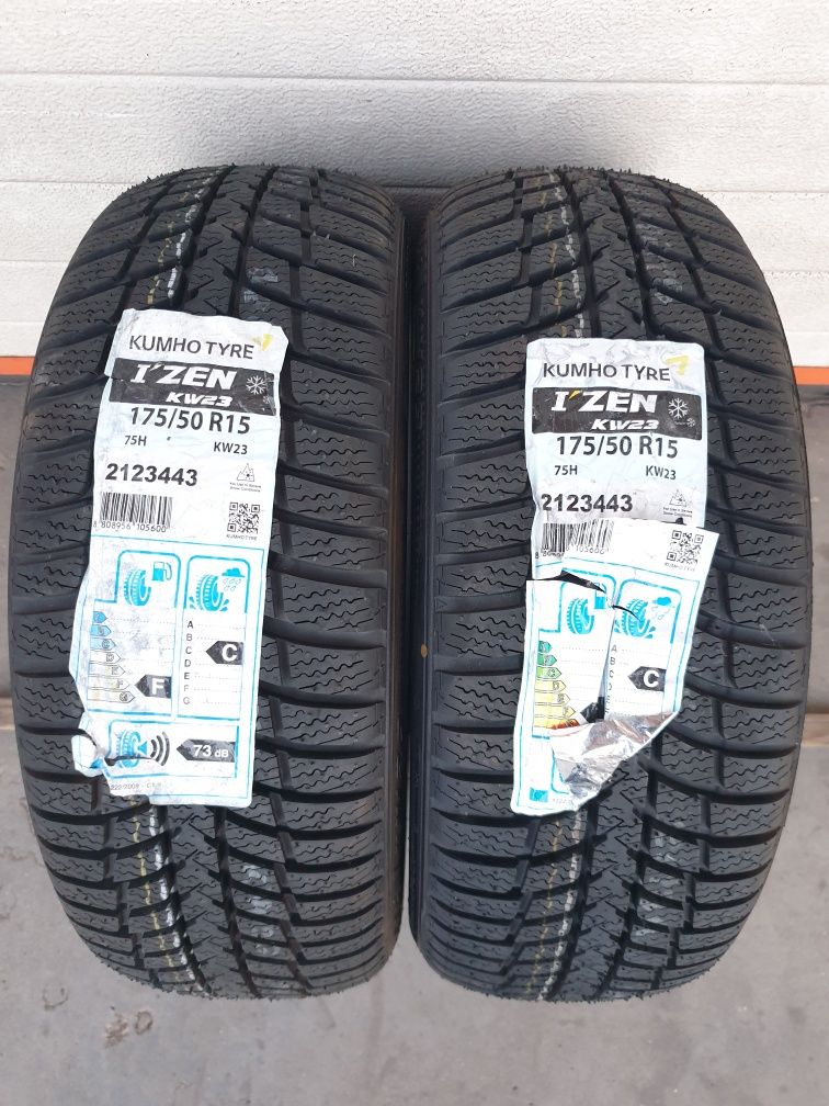 Нови зимни Гуми 2 броя KUMHO IZen KW23 175 50 R15
