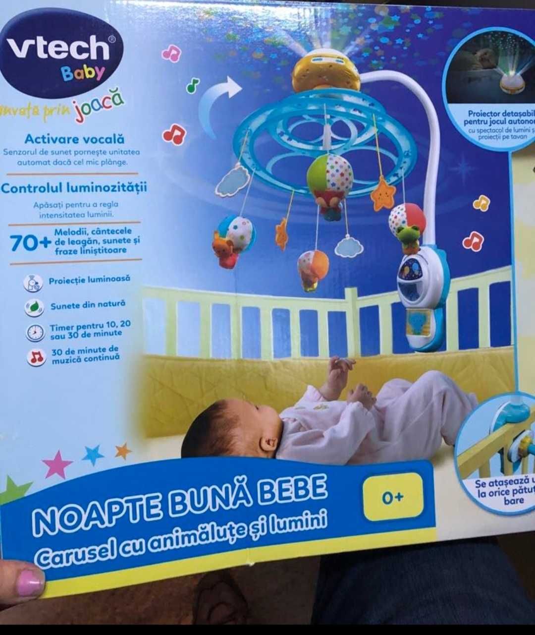 Carusel muzical Vtech Noapte buna, bebe