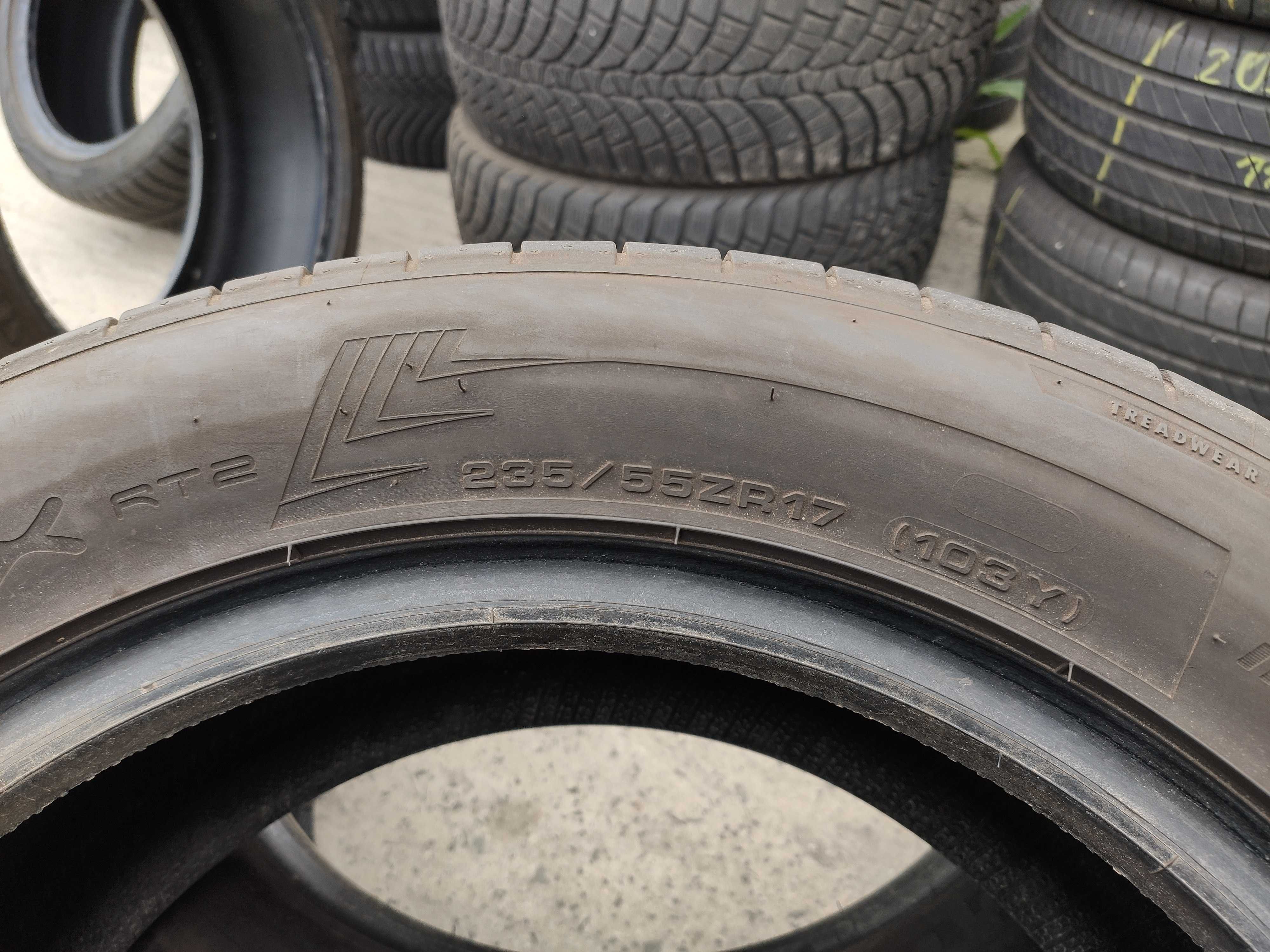 2бр Летни Гуми 235 55 17 - Dunlop