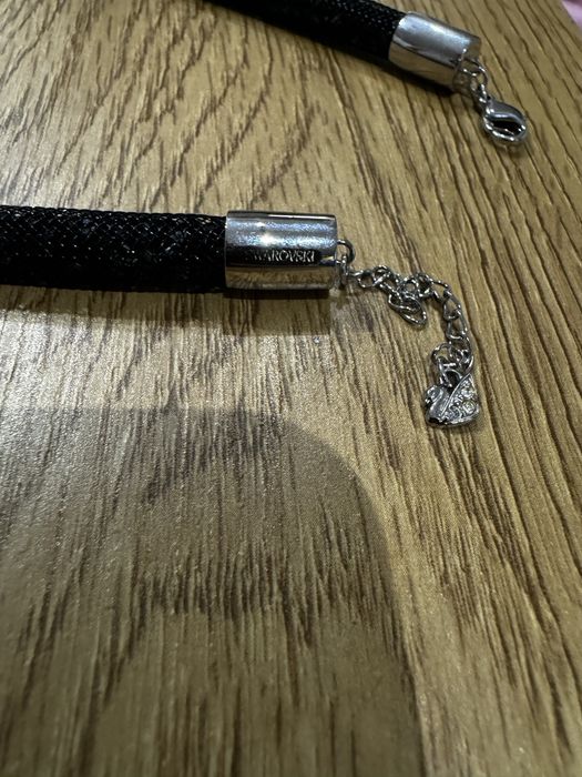 Черно колие с камъни Swarovski