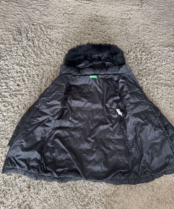 Benetton-пухено зимно яке за момиче