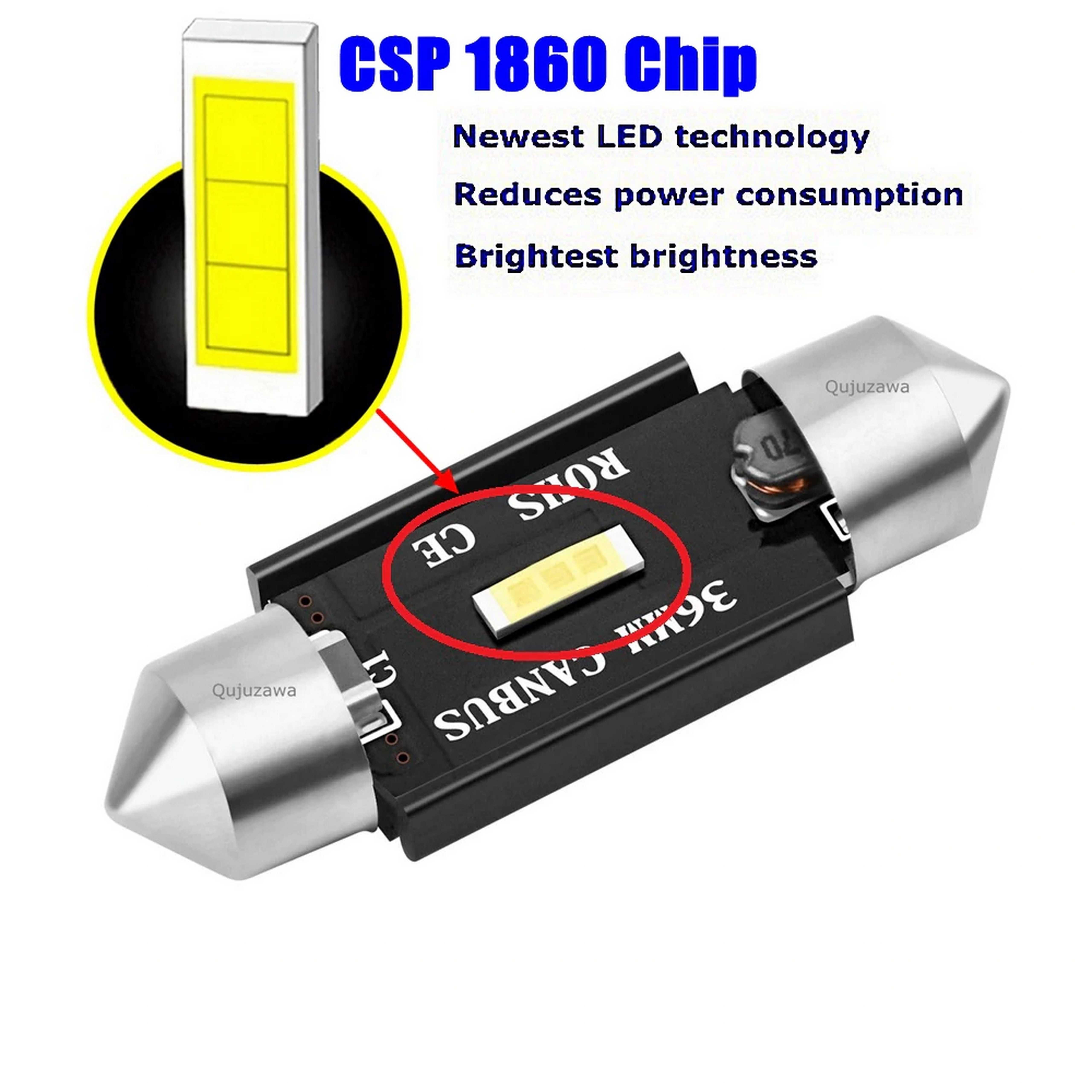 Нов модел-Супер силни лед крушки-светлини-интериор-номер- C5W/C10W