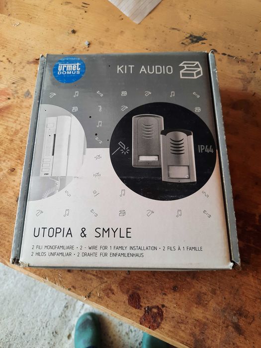Kit audio Urmet 4+n cu tastatură și receptor
