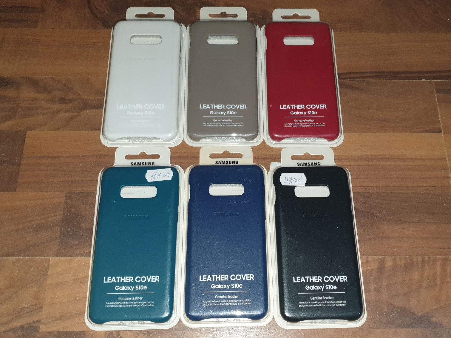 Husa piele originala Samsung Leather Cover Galaxy S10e S10 e G970