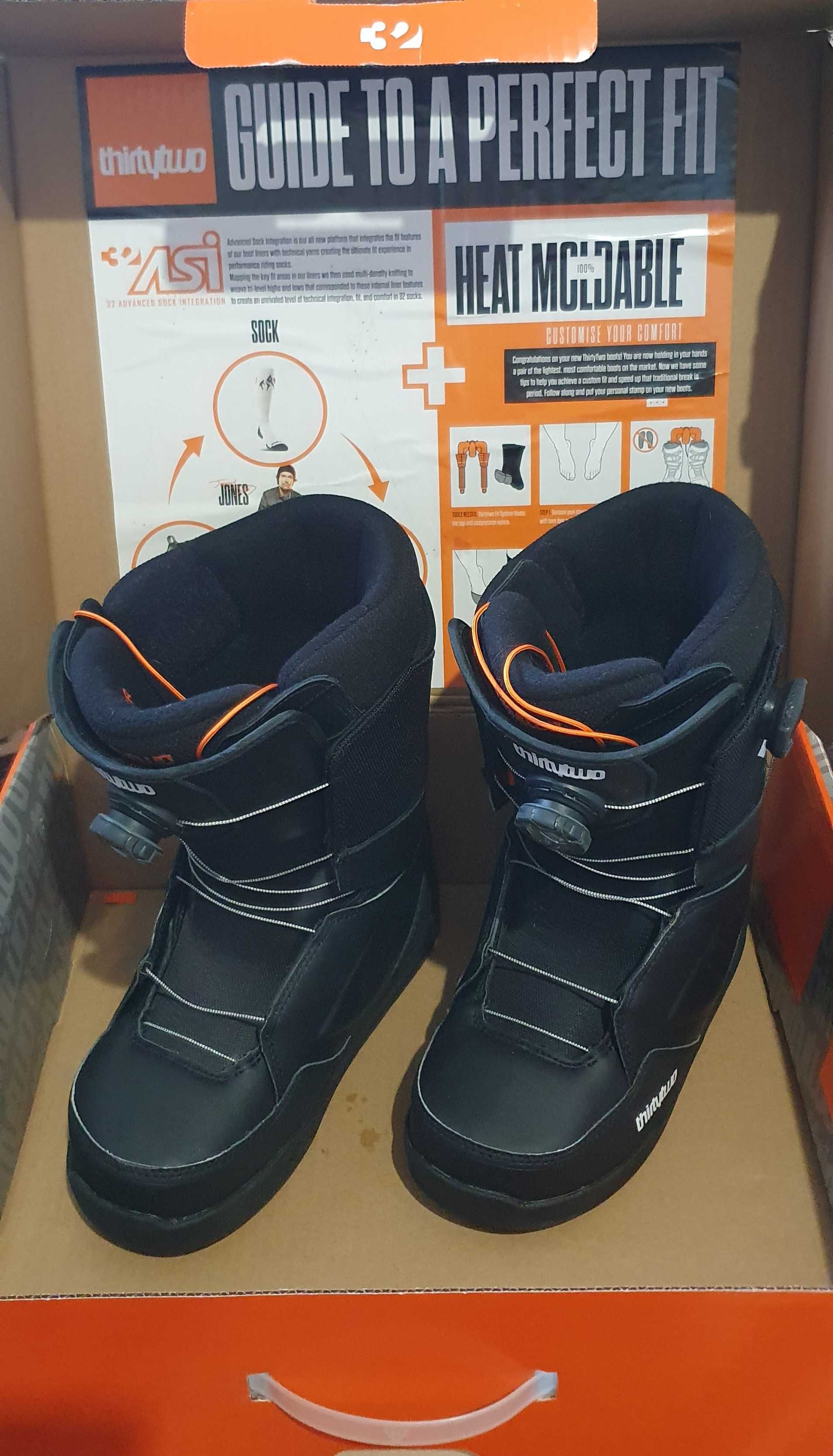Сноуборд обувки - THIRTYTWO Lashed Double Boa '22 black