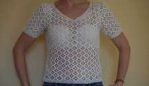 Vand bluza crosetata manual