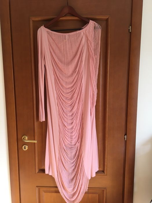 Shredded long dress Manuri