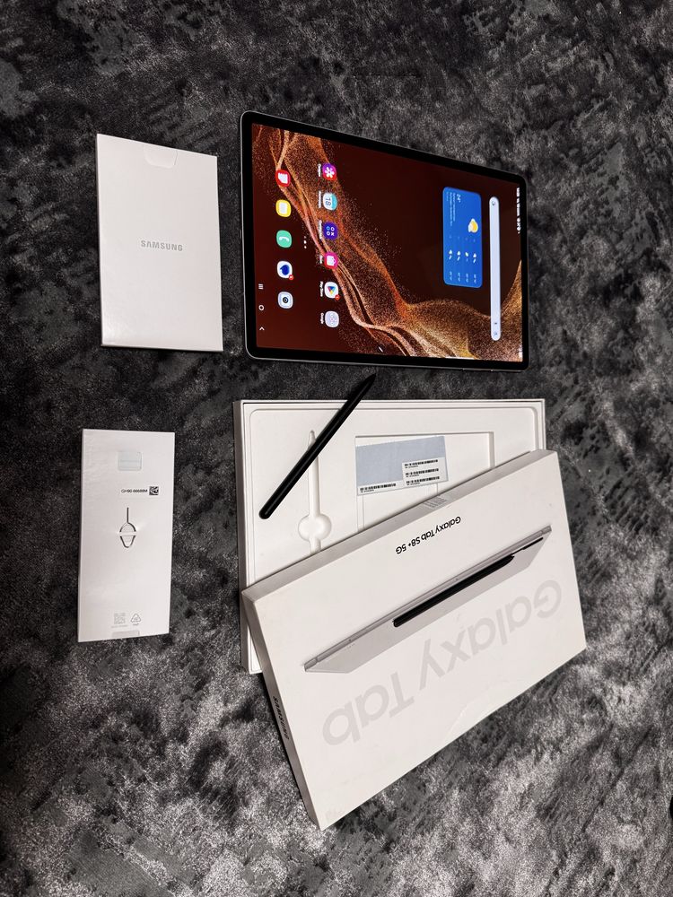 Samsung galaxy tab s8+ 5G  256гб sim как НОВЫЙ В идеальном состоянии