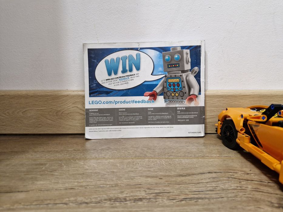 Lego technic Chervolet Corvette ZR1 42093