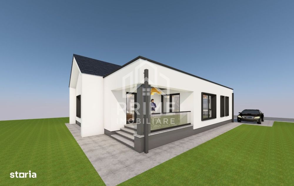 Casa individuala la cheie, 4 camere, 120 mp, zona Valea Popii