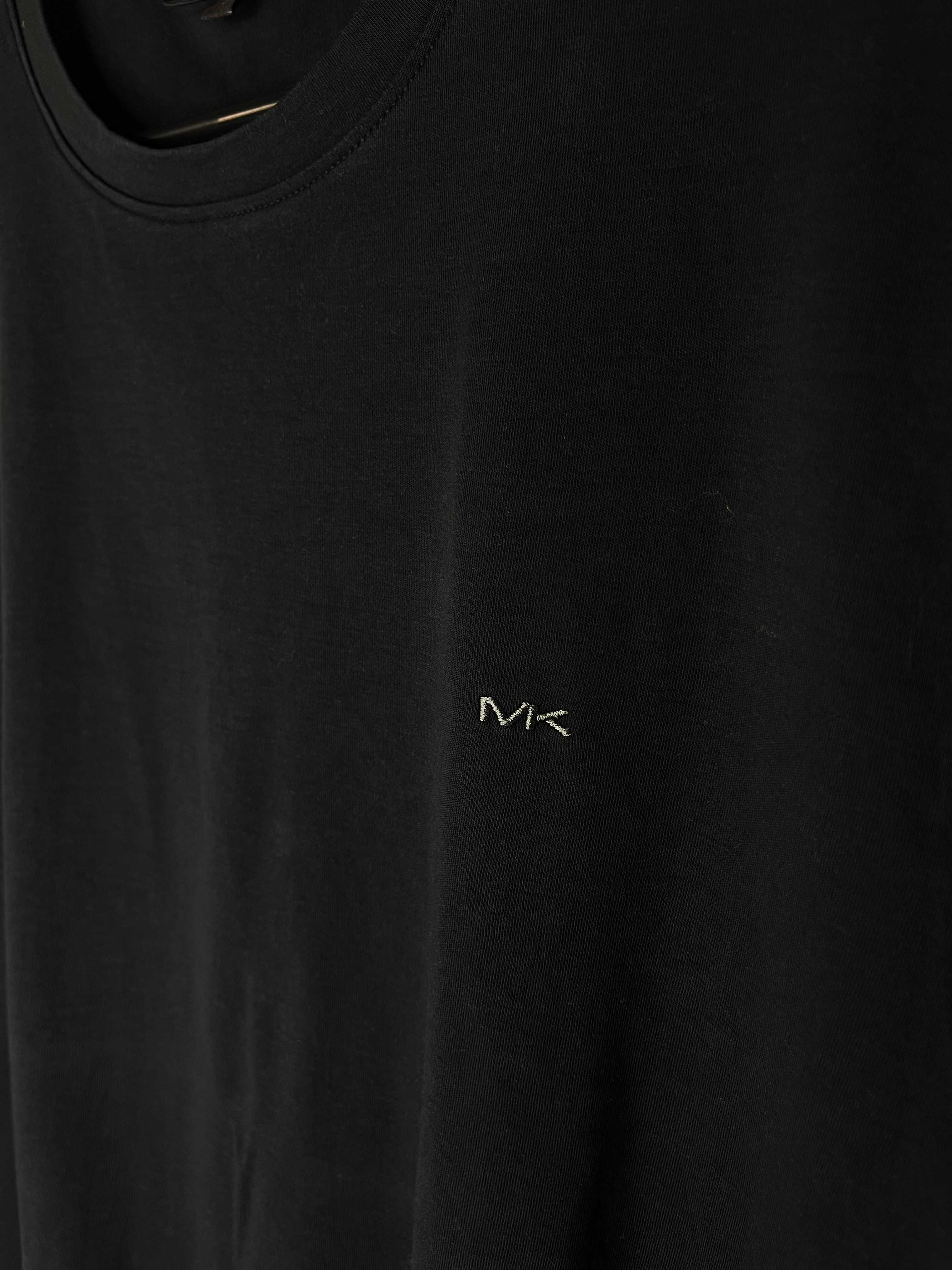 Michael Kors Tile Logo Black T-Shirt Мъжка Тениска