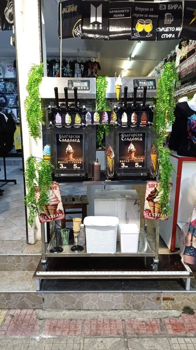 Сладолед машина с 6 вкуса