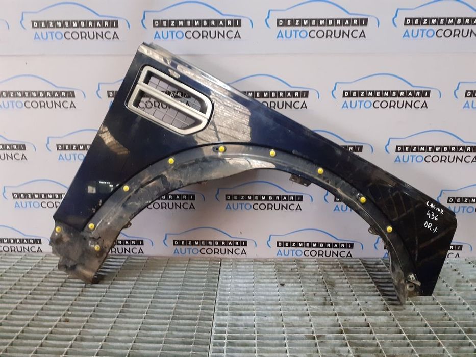 Aripa Dreapta Fata Land Rover Discovery 3 2004 - 2009 4 Usi Negru (436)