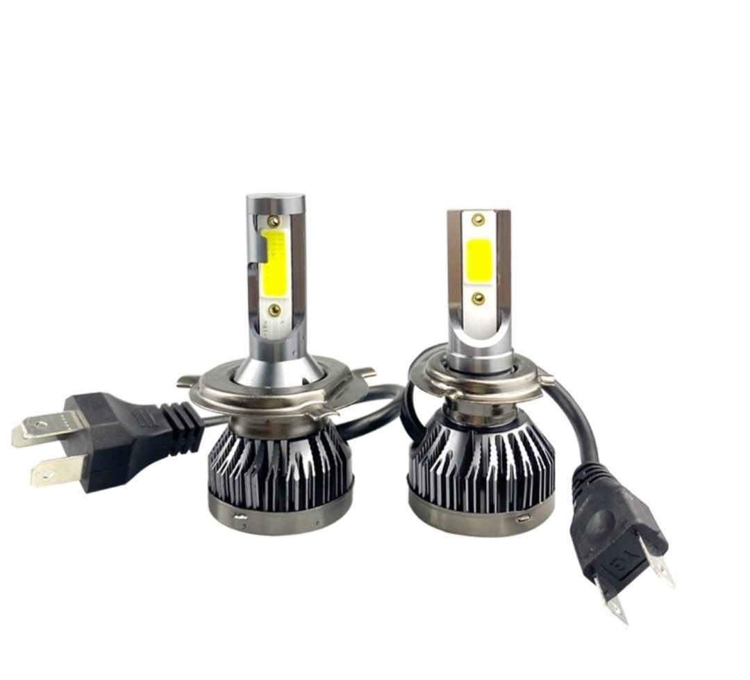 НОВО!!! H4 Mini Led H4 6000k Крушки за фар H1/H7/H4/H8/H9/H11/HB3/HB4