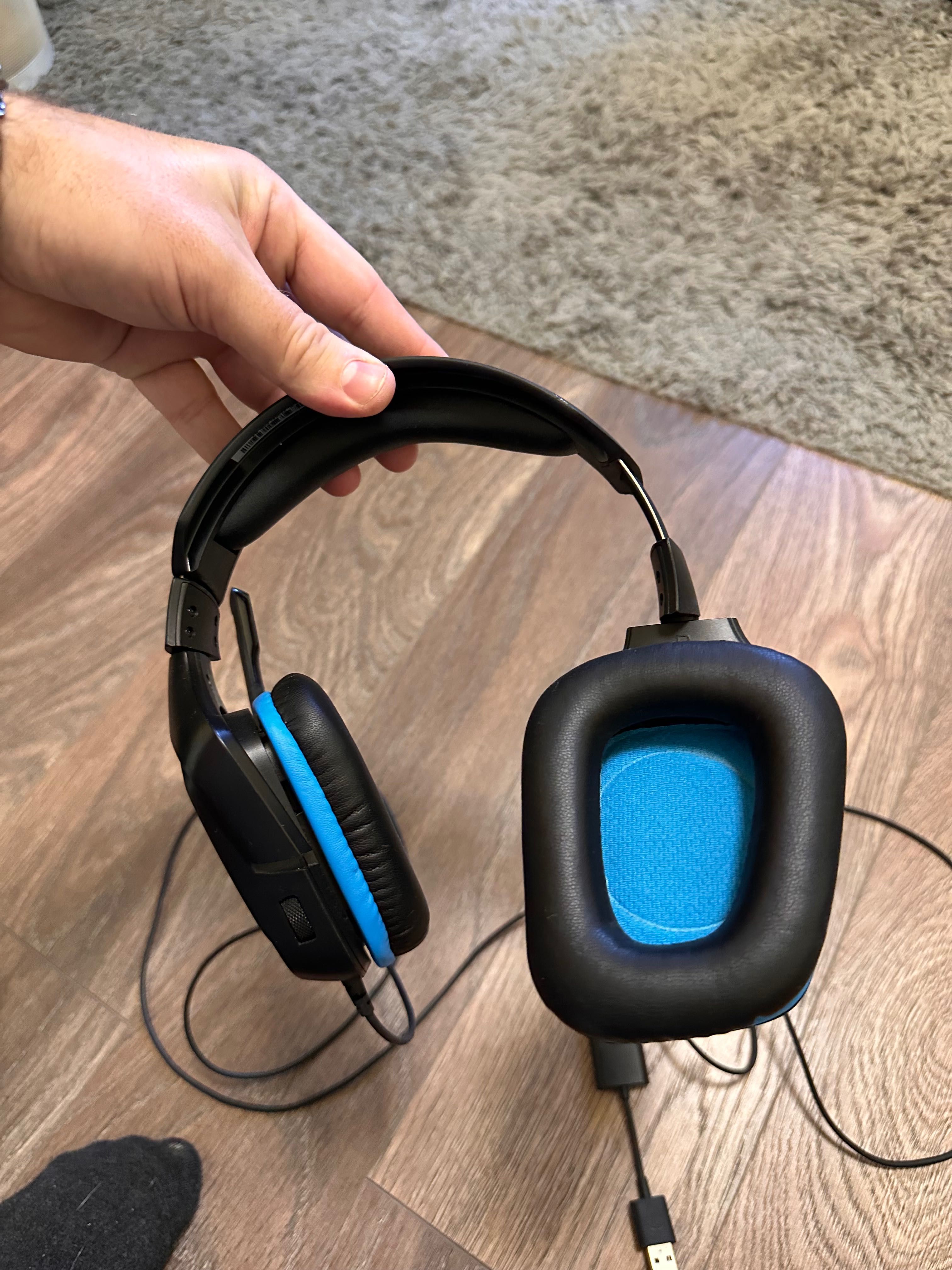 Logitech G432 гейминг слушалки