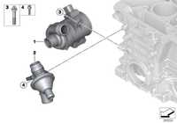 B M W - Termostat motor, original. Cod. 11 53 8 635 689