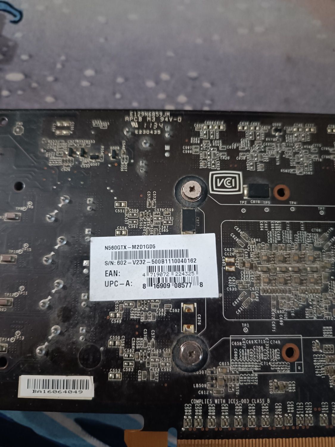 Placa video - MSI GeForce GTX 560 - PCIe 2.0 -1GB GDDR5 - 256 bit

1GB