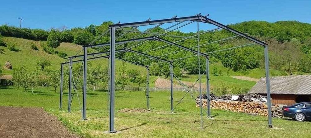 Vand 4ferme cu deschidere de 10m si 8statalpi
