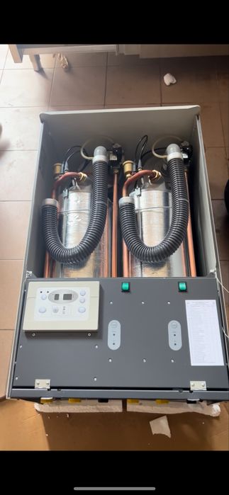 Centrala termica prin condensatie de 35+35 kw ,70 kw