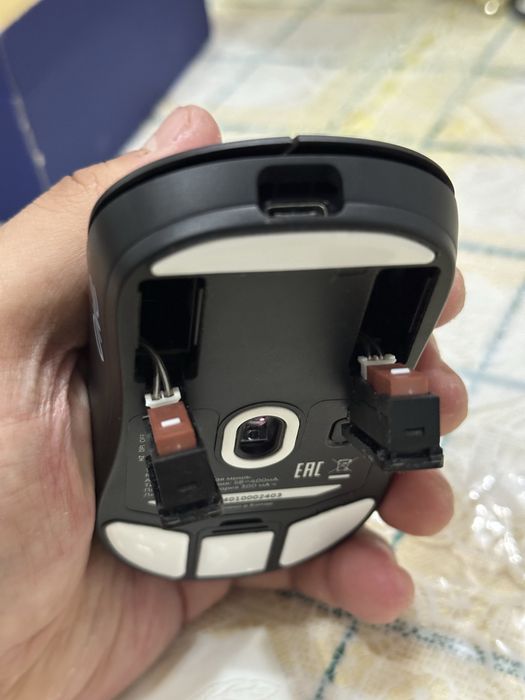 O’yin uchun sichqoncha (Игровая мышка/мышь) Lunacy One Black (LMOB)