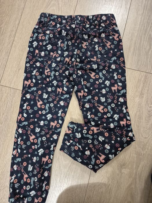 Pantalonix2 fete bumbac 5-6 ani