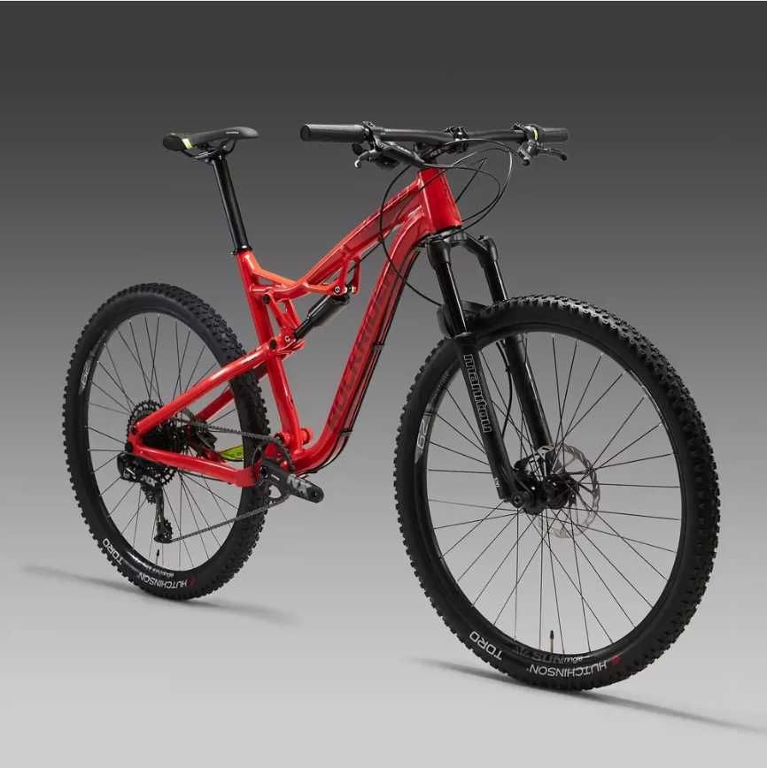 Rockrider XC100 S Mountainbike full suspension in garantie