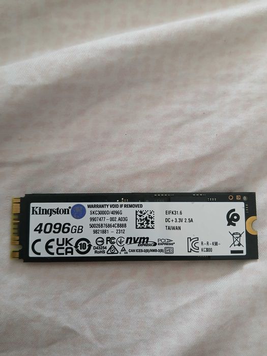 Vand SSD Kingston KC3000 4TB
