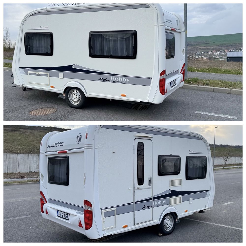 Rulota Hobby De Luxe 400 SFE, 2011, MOVER, Cort, Panou si Baterie