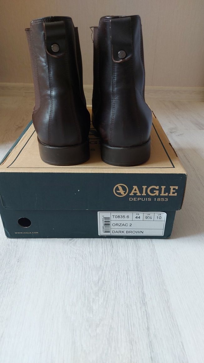 Мъжки боти Aigle - естествена кожа