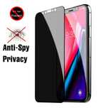 Folie Sticla Hard Glass Privacy Curbata 6D 0,33mm - Iphone X XS MAX XR