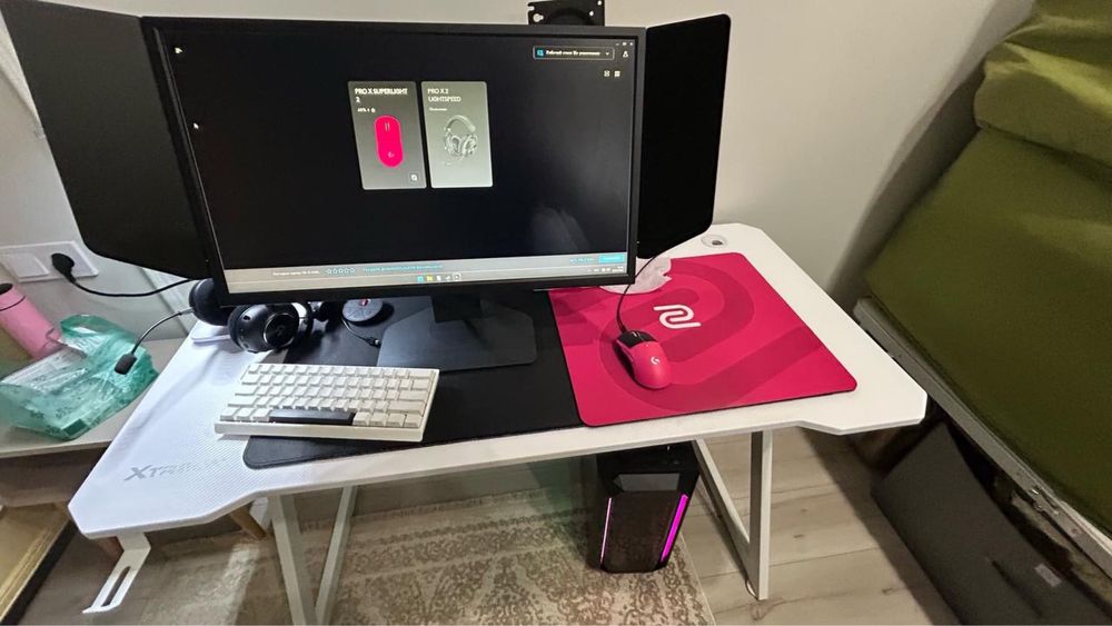 игровой компьютер полный комплект + стол и кресло