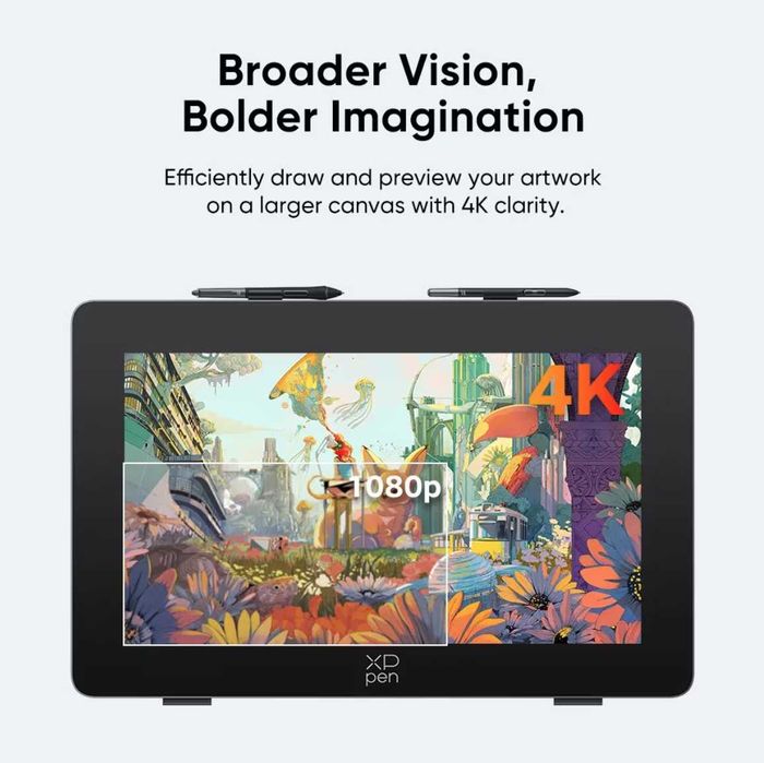 Tableta grafica, XP-PEN, Artist 24 Pro Gen 2 4k 23.8", 16:9, 3840x2160