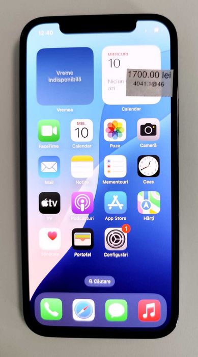 (AG 35)Telefon Apple iPhone 12Pro  b.4041/46 - 1700Lei Garantie 2ani!