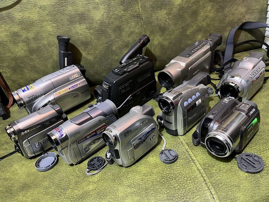 Camere film filmat MiniDv VHS(C), Video8