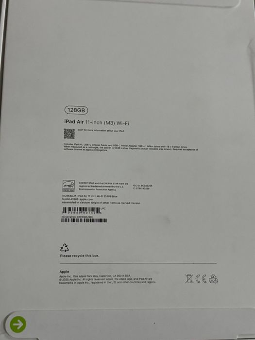 Ipad Air 11 M3 128 gb