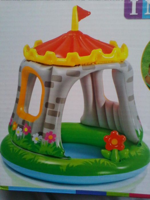 Centru joaca piscina Primul meu Castel, Intex 122x122cm, nou, sigilat