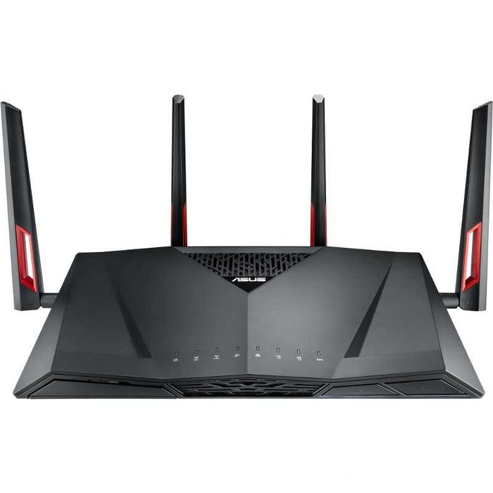 Router Wireless ASUS Gigabit RT-AC88U 1000 + 2167, 8 LAN Nou Sigilat