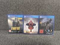 A way out, amazing Spiderman 2, Sekiro shadow dies twice PS4