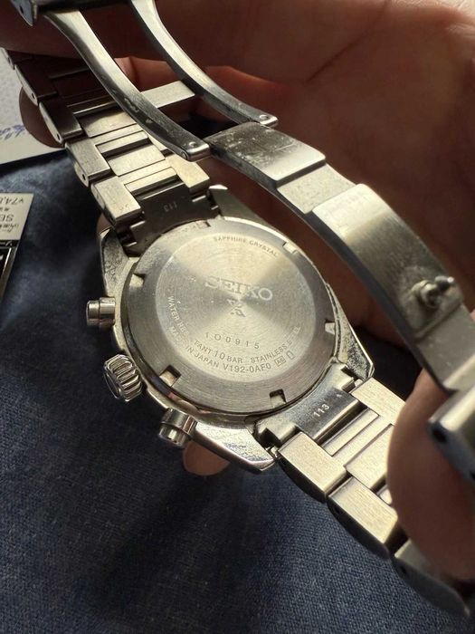 Seiko Prospex Speedtimer Solar Chronograph SSC813 "Panda"